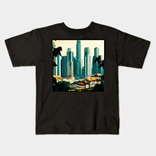 Fantasy City In Thailand 202 Kids T-Shirt